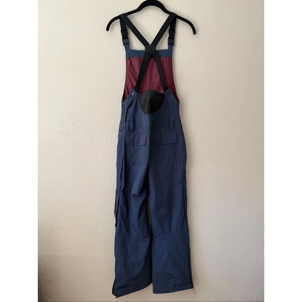 FlyLow Women’s Navy Sphynx  Bib Overalls - Picture 2 of 6
